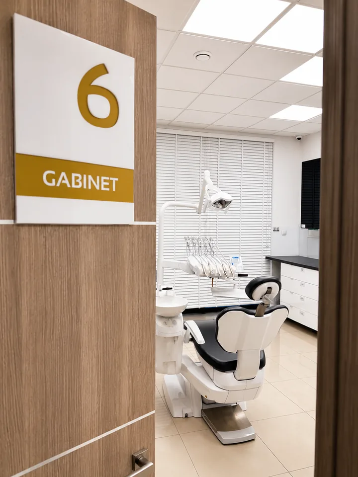Oznaczone gabinety zabiegowe w klinice w Turku