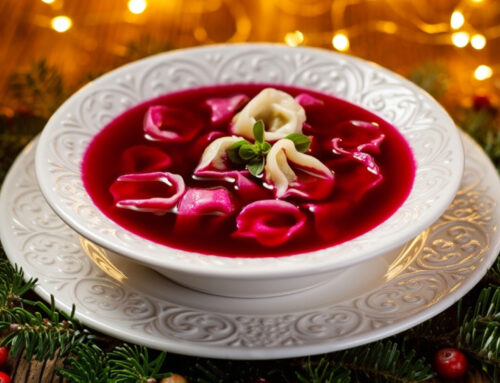 Świąteczne napoje a szkliwo — barszcz, cola, wino, kompot z suszu